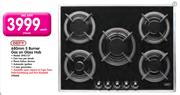 Defy 680mm 5 Burner Gas On Glass Hob DHG127-Each