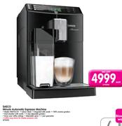 Saeco Minuto Automatic Espresso Machine HD8763/01