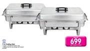 7.5Ltr Chafing Dish-Per 2 Pack