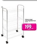 Totally Home 4 Tier Vegetable Rack-Each