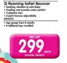 Bright Starts Roaming Safari Bouncer-Each