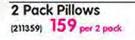 Desiree 2 Pack Pillows