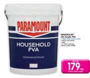 Paramount 20ltr Acrylic PVA