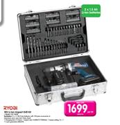 Ryobi 18V Li-Ion Impact Drill Kit CLD-1860K-Per Kit