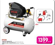 Ryobi 1.5KW 50ltr Compressor Kit KIT 201