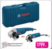 Bosch 230mm Plus 125mm Industrial Angle Grinder Kit GWS22-230 + GWS850