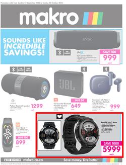 Makro : Sounds Like Incredible Savings! (10 September - 22 October 2023), page 1