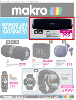 Makro : Sounds Like Incredible Savings! (10 September - 22 October 2023), page 1