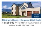 3 Bedroom House In Kingswood Golf Estate