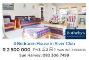3 Bedroom House In River Club