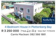 4 Bedroom House In Plettenberg Bay