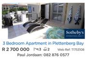 3 Bedroom Apartment In Plettenberg Bay