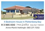 4 Bedroom House In Plettenberg Bay