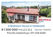 4 Bedroom House In Heiderand