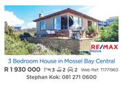 3 Bedroom House In Mossel Central