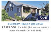 3 Bedroom House In Bos En Dal