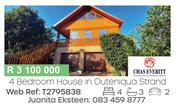 4 Bedroom House In Outeniqua Strand
