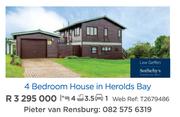 4 Bedroom House In Herolds Bay