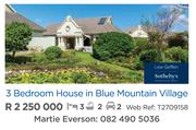 3 Bedroom House In Blue Mountain Village