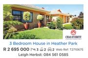3 Bedroom House In Heather Park