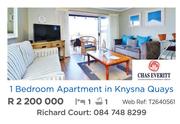 1 Bedroom Apartment In Knysna Quays