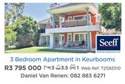3 Bedroom Apartment In Keurbooms