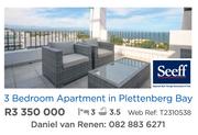 3 Bedroom Apartment In Plettenberg Bay