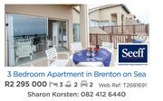 3 Bedroom Apartment In Brenton On Sea