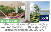 5 Bedroom House In Knysna Heights