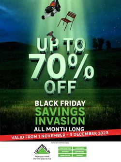 Leroy Merlin : Black Friday Up to 70% Off (1 Nov - 3 Dec 2023)