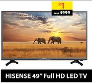 HISENSE 49" Full HD LED TV