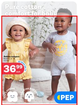 PEP : Pure Cotton Comfort For Baby (29 September - 26 October 2023), page 1