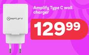 Amplify Type C Wall Charger