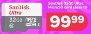 Sandisk 32GB Ultra Micro SD Card Class 10