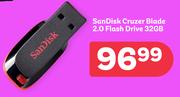 Sandisk Cruzer Blade 2.0 Flash Drive 32GB