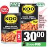 Koo Baked Beans In Tomato Sauce-For 2 x 400g