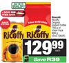 Nescafe Ricoffy Original Instant Coffee 750g Or Value Pack 800g