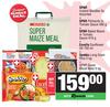 Spar Instant Noodles 5s+Pilchards In Tomato Sauce 400g+Baked Beans In Tomato Sauce 410g-For All