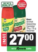 Knorr Aromat Seasoning Canister Assorted-For 2 x 70g/75g