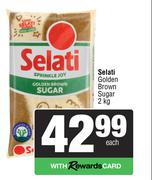Selati Golden Brown Sugar-2Kg