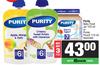 Purity Baby Food Jar 125ml Or Puree Pouch 110ml Assorted-For Any 3