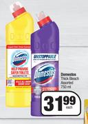 Domestos Thick Bleach Assorted-750ml Each