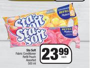 Sta Soft Fabric Conditioner Refill Pouch Assorted-500ml Each