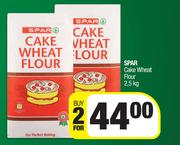Spar Cake Wheat Flour-For 2 x 2.5Kg