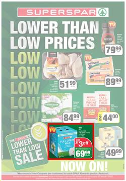 SUPERSPAR EASTERN CAPE : Lower Than Low Prices (25 January - 6 February 2022) Valid In | Bluewater Bay, Amalinda, Knysna, Heather Park, Jeffery's Bay, Rosehill, Protea, Sedgefield, Spandau, page 1