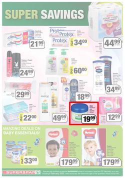 SUPERSPAR EASTERN CAPE : Lower Than Low Prices (25 January - 6 February 2022) Valid In | Bluewater Bay, Amalinda, Knysna, Heather Park, Jeffery's Bay, Rosehill, Protea, Sedgefield, Spandau, page 11