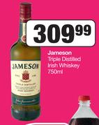 Jameson Triple Distilled Irish Whisky-750ml