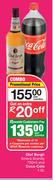 Olof Bergh Solera Brandy 750ml & Coca Cola 1.5L-Per Combo