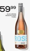 Olive Brook Moscato Rose-750ml