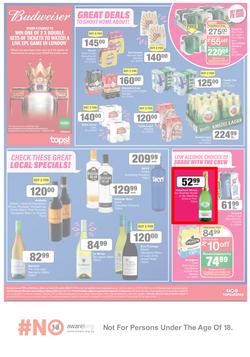 SUPERSPAR EASTERN CAPE : Lower Than Low Prices (25 January - 6 February 2022) Valid In | Bluewater Bay, Amalinda, Knysna, Heather Park, Jeffery's Bay, Rosehill, Protea, Sedgefield, Spandau, page 16